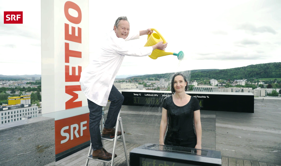 Bild von Sektion 1: Besuch bei SRF Meteo