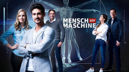 Bild von SRF Kultur kündete den Thementag «Menschmaschine» an – und wir blieben dran!