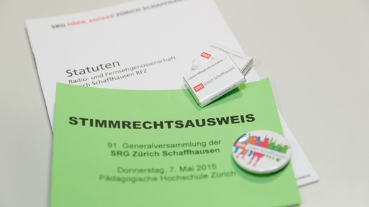 Bild von Fotogalerie: 91. Generalversammlung der SRG Zürich Schaffhausen