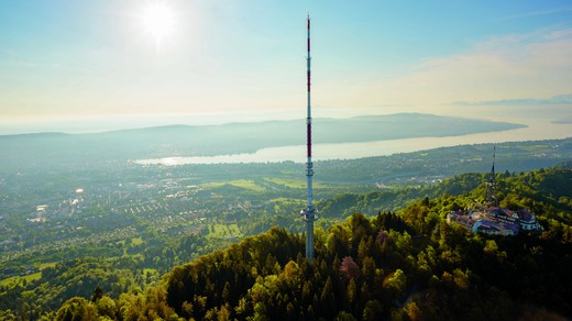 Bild von Sektion 1: Besichtigung Sendeturm/-anlage Uetliberg_17.15 Uhr