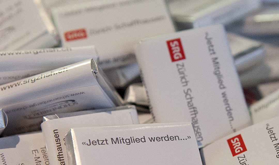 Bild von Fotogalerie: Mir händ ghört...: "Für den Papierkorb oder für das Programm?"