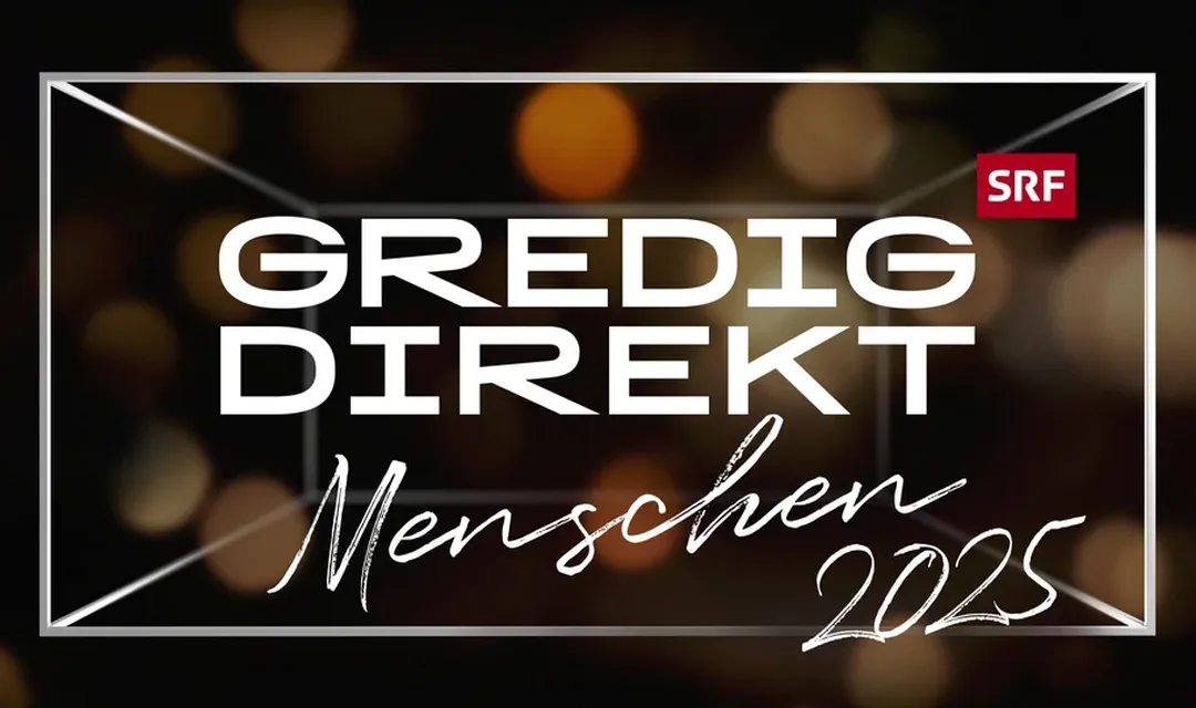Bild von AUSGEBUCHT - «Gredig direkt – Menschen 2025» lädt Sie ins Studio ein!