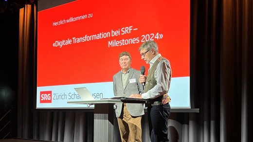 Bild von «Digitale Transformation bei SRF – Milestones 2024»